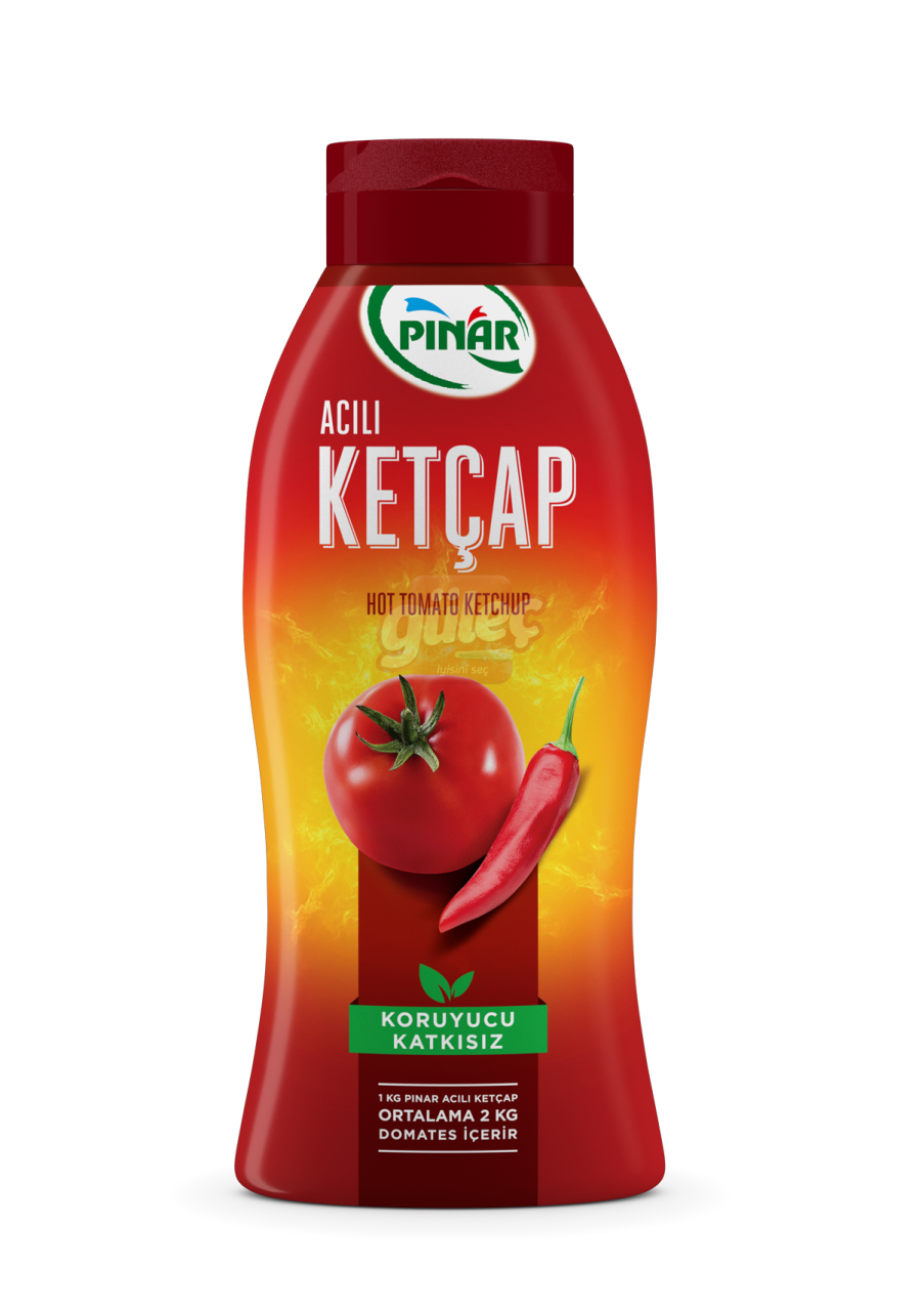 Pınar Acılı Ketçap 600 G