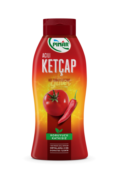 Pınar Acılı Ketçap 600 G