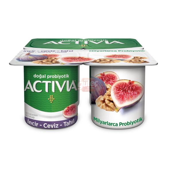 Danone Activia İncirli Cevizli Doğal Probiyotik Yoğurt 4 x 100 G