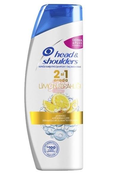 Head&Shoulders Limon Ferahlığı Şampuan 400 Ml