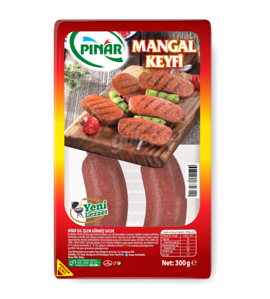 Pınar Mangal Keyfi Sucuk 300 G