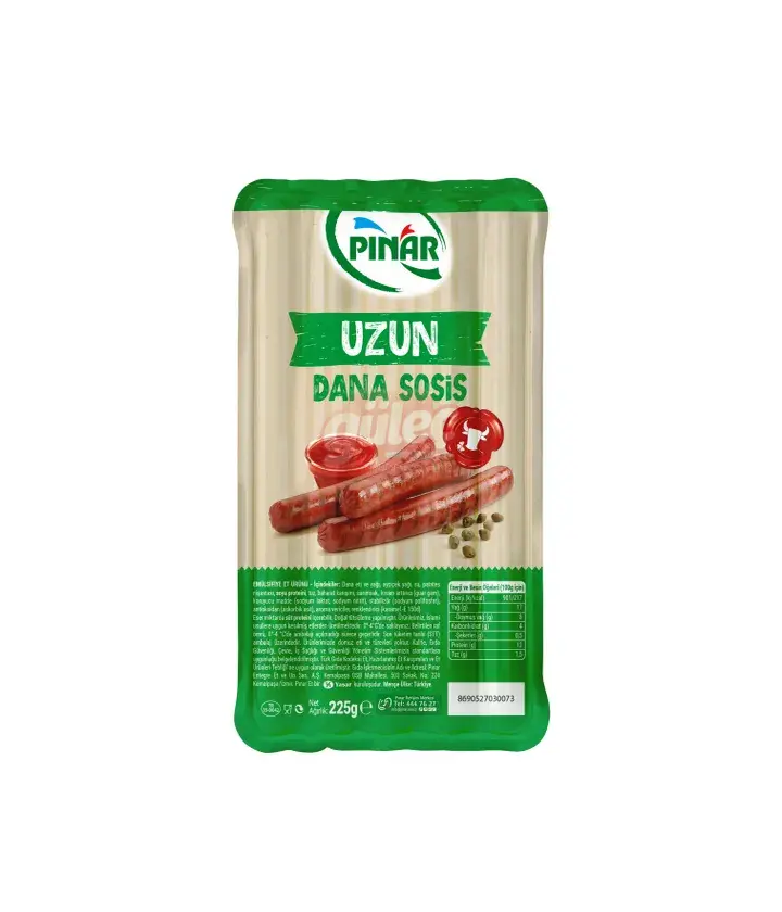 Pınar Uzun Sosis 225 G