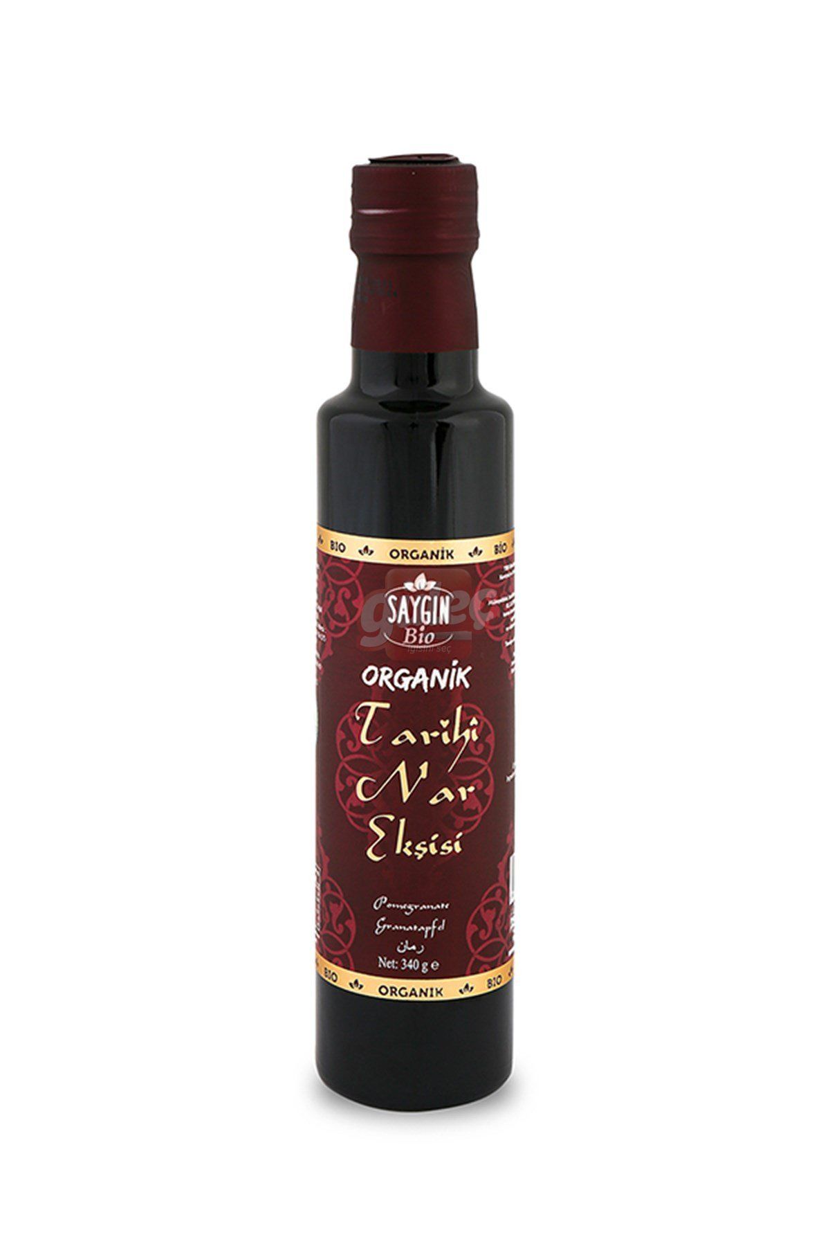 Saygın Organik Nar Ekşisi 340 G