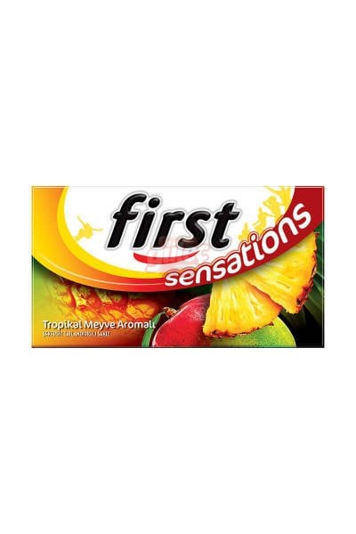 First Sensations Tropikal Meyveli Sakız 27 G
