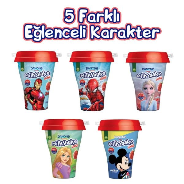 Danone Disney Çilekli Milkshake 188 Ml