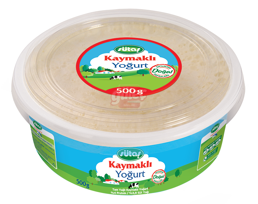 Sütaş Kaymaklı Yoğurt 500 G
