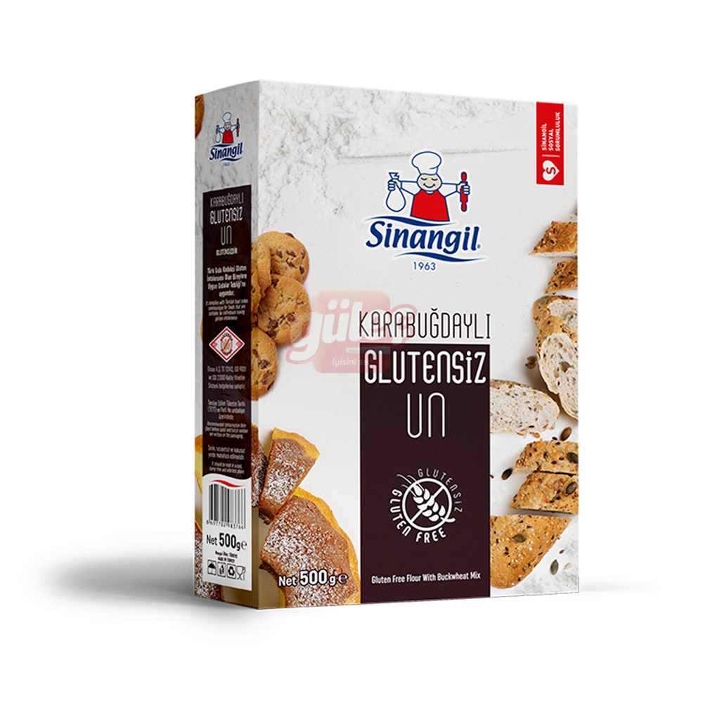 Sinangil Karabuğdaylı Glutensiz Un 500 G