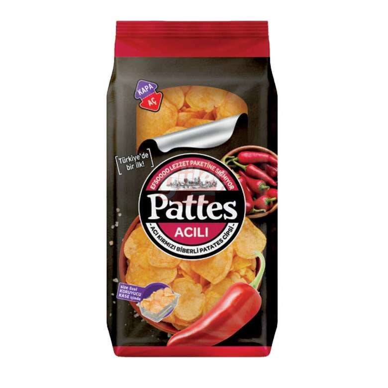 Pattes Acı Baharatlı Patates Cipsi 100 G