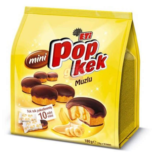 Eti PopKek Mini Muzlu 10'lu 180 G
