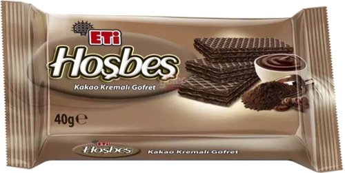 Eti Hoşbeş Kakao Kremalı Gofret 40 G