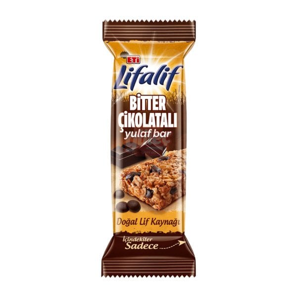 Eti Lifalif Bitter Çikolatalı Yulaf Bar 35 G