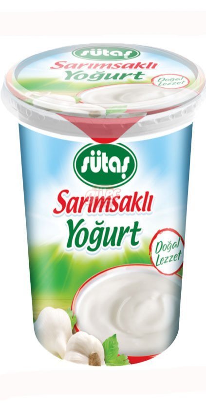 Sütaş Sarımsaklı Yoğurt 500 G