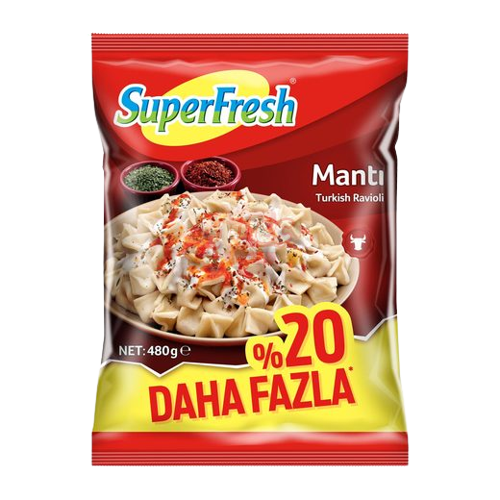SüperFresh Kayseri Mantı 480 G