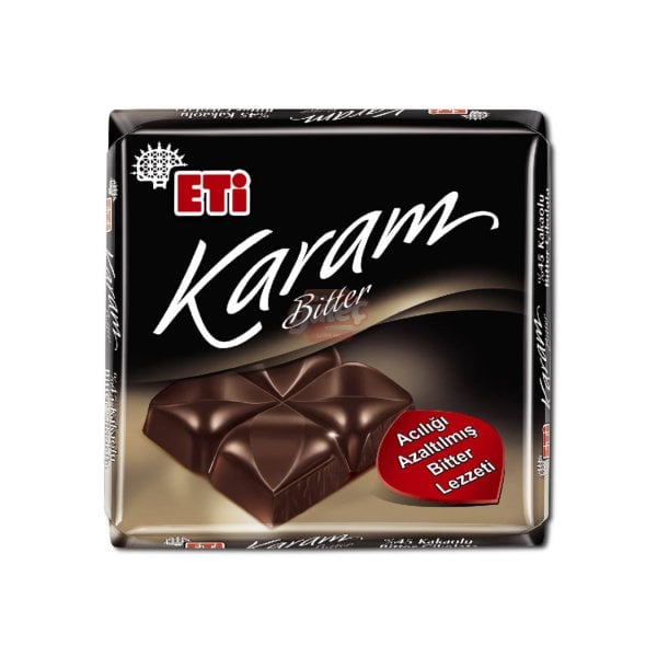 Eti Karam Acılığı Azaltılmış Bitter Çikolata 60 G