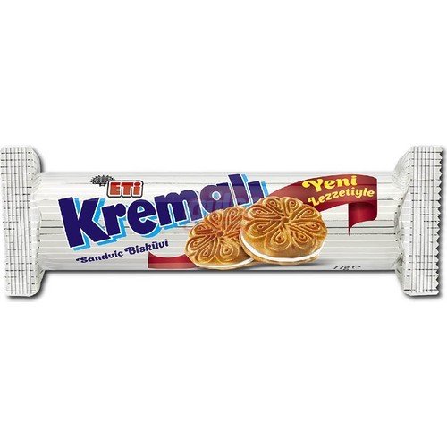 Eti Kremalı Sandviç Bisküvi 77 G