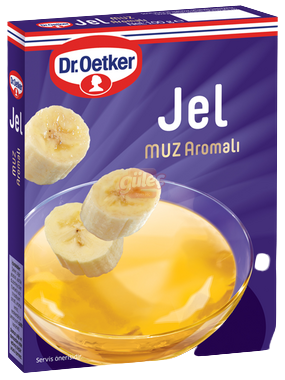 Dr.Oetker Muz Aromalı Jel 100 G