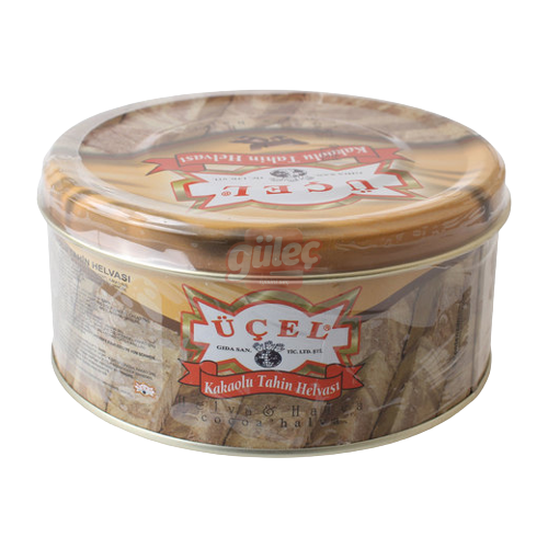Üçel Kakaolu Tahin Helvası Teneke 830 G