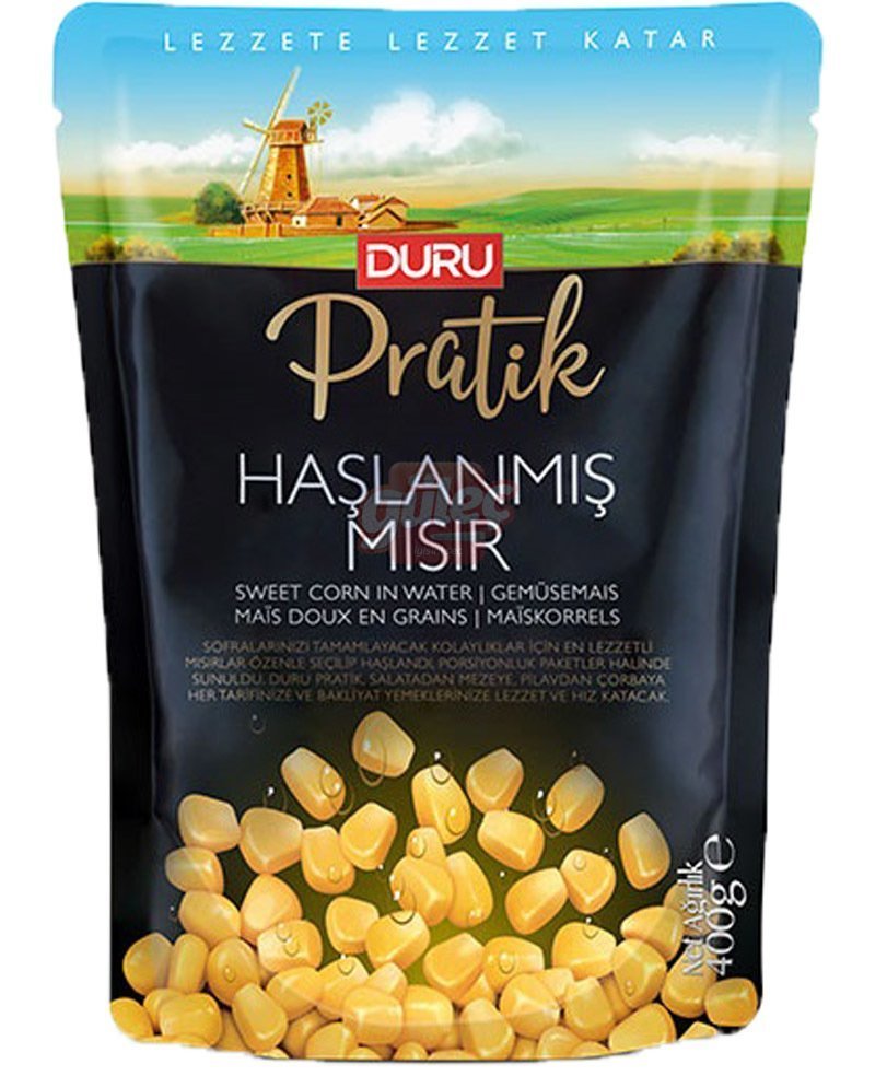 Duru Pratik Haşlanmış Mısır 400 G