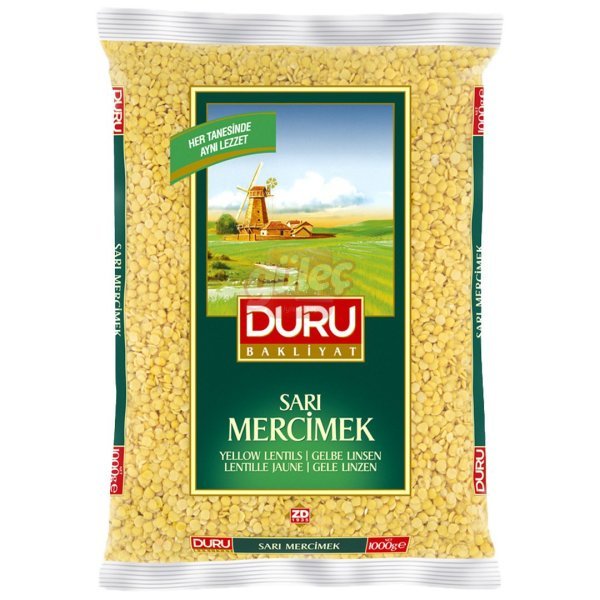 Duru Sarı Mercimek 1 Kg