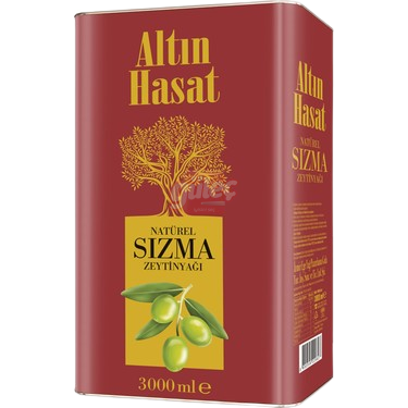 Altın Hasat Natürel Sızma Zeytinyağ 3 L