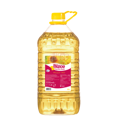 Bizce Ayçiçek Yağı 5 L