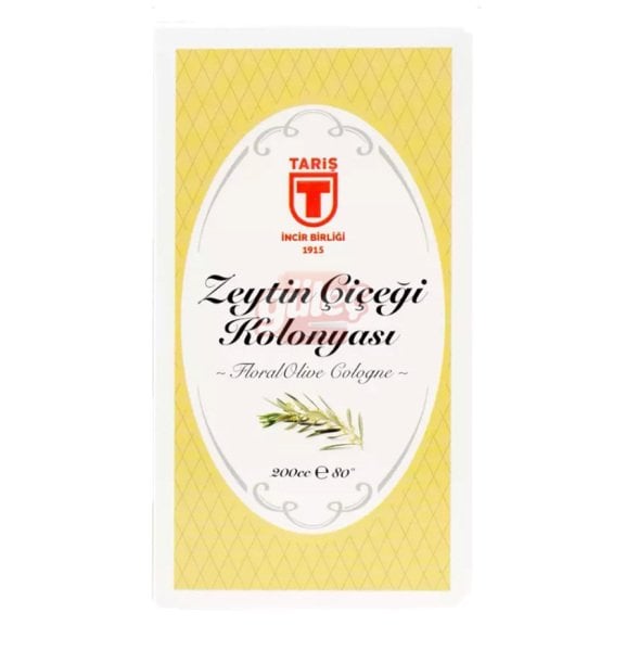 Tariş Zeytin Çiçeği Kolonyası Cam Şişe 200 Ml