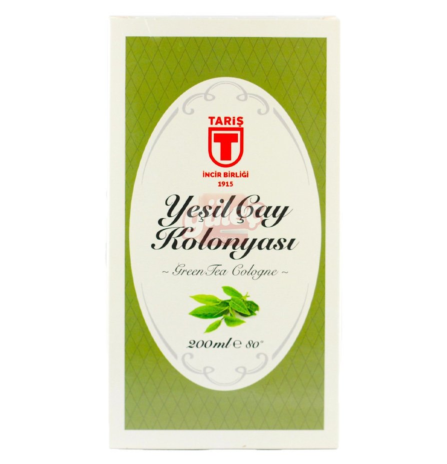 Tariş Yeşil Çay Kolonyası Cam Şişe 200 Ml