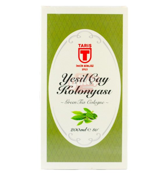 Tariş Yeşil Çay Kolonyası Cam Şişe 200 Ml