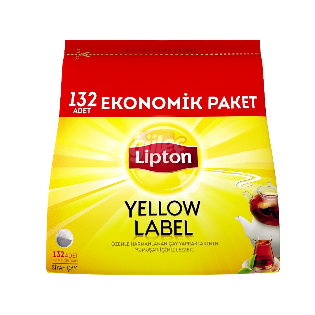 Lipton Yellow Label 132'li Demlik Poşet Çay