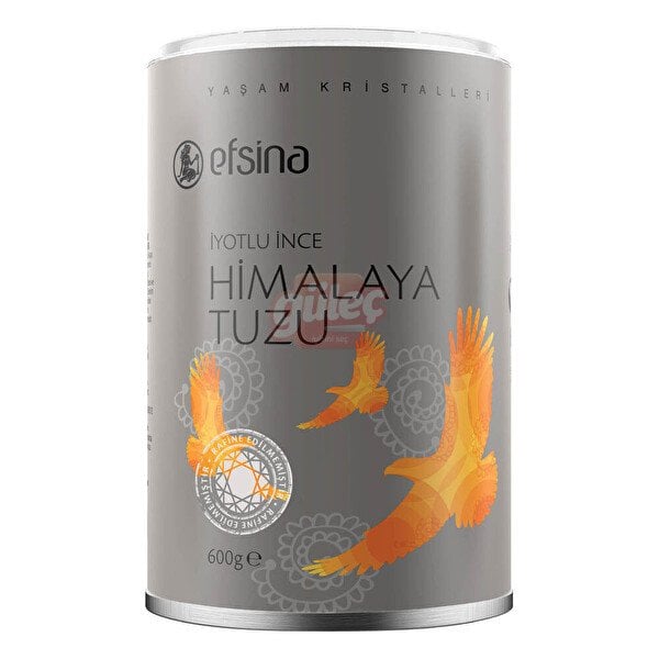 Efsina İyotlu İnce Himalaya Tuzu 600 G
