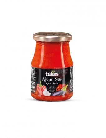 Tukaş Ajvar Sos Tatlı 350 G
