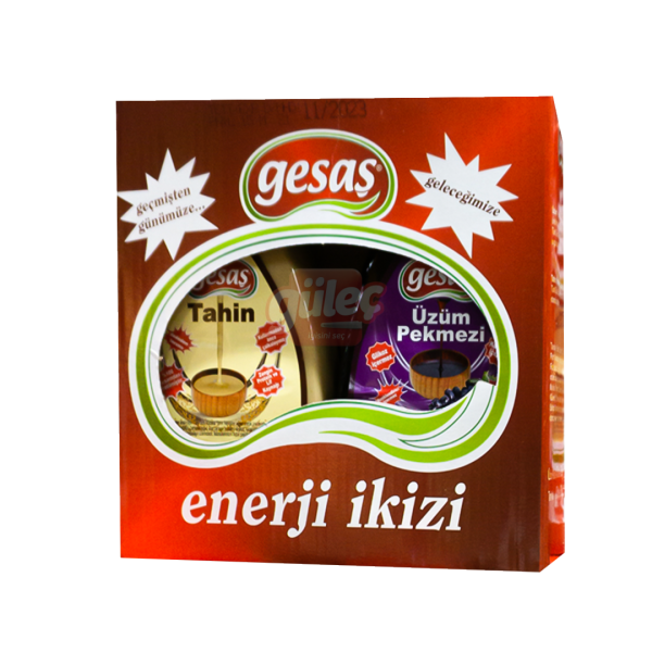 Gesaş Tahin 500 G+Pekmez 650 G Enerji İkizi