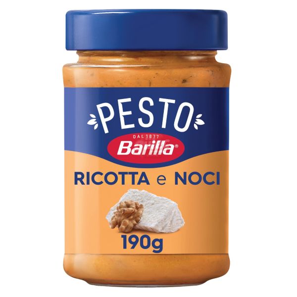 Barilla Pesto Siciliana Peynir Ve Cevizli Makarna Sosu 190 G