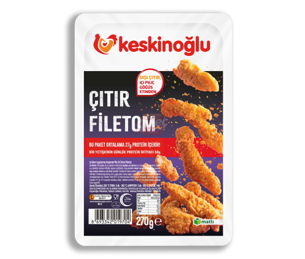 Keskinoğlu Çıtır Filetom 270 G