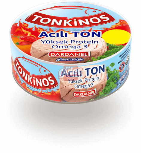 Dardanel Tonkinos Acılı Ton Balığı 80 G