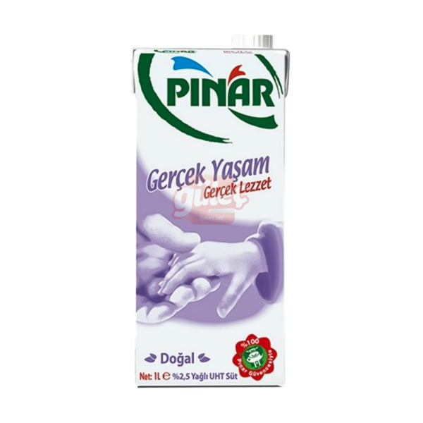 Pınar %2,5 Yağlı Doğal Süt 1 L