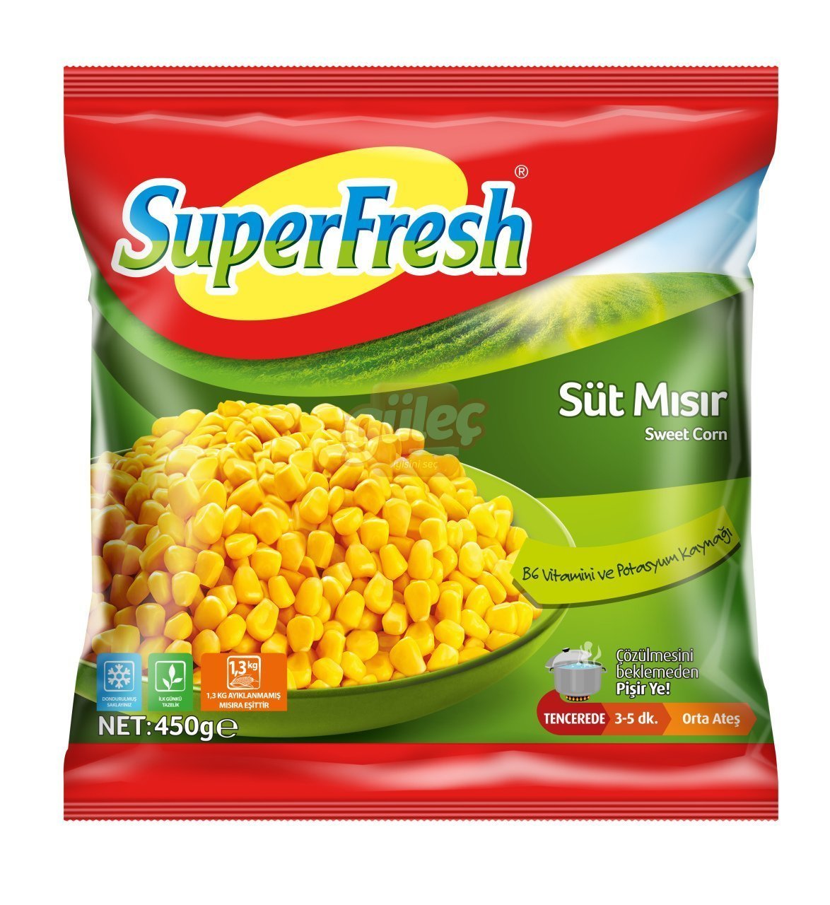 SuperFresh Mısır 450 G