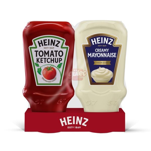 Heinz Ketçap 375 G + Mayonez 330 G İkili Set