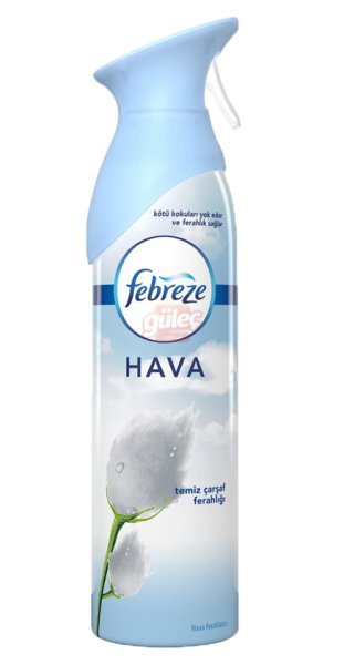 Febreze Hava Ferahlatıcı Sprey Temiz Çarşaf Ferahlığı 300 Ml