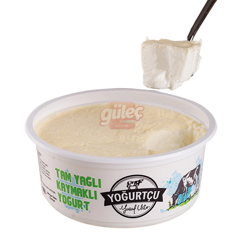 Yoğurtçu Yusuf Usta Tam Yağlı Kaymaklı Yoğurt 850 G