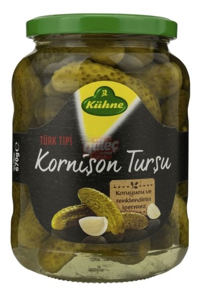 Kühne Türk Tipi Kornişon Turşu 670 G