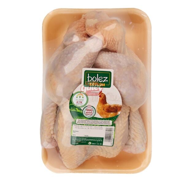 Bolez Köylüm Tabaklı Bütün Piliç Kg