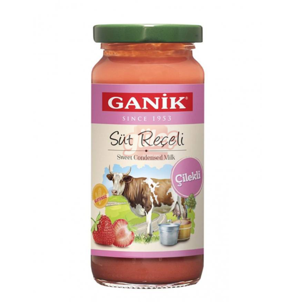 Ganik Çilekli Süt Reçeli 270 G