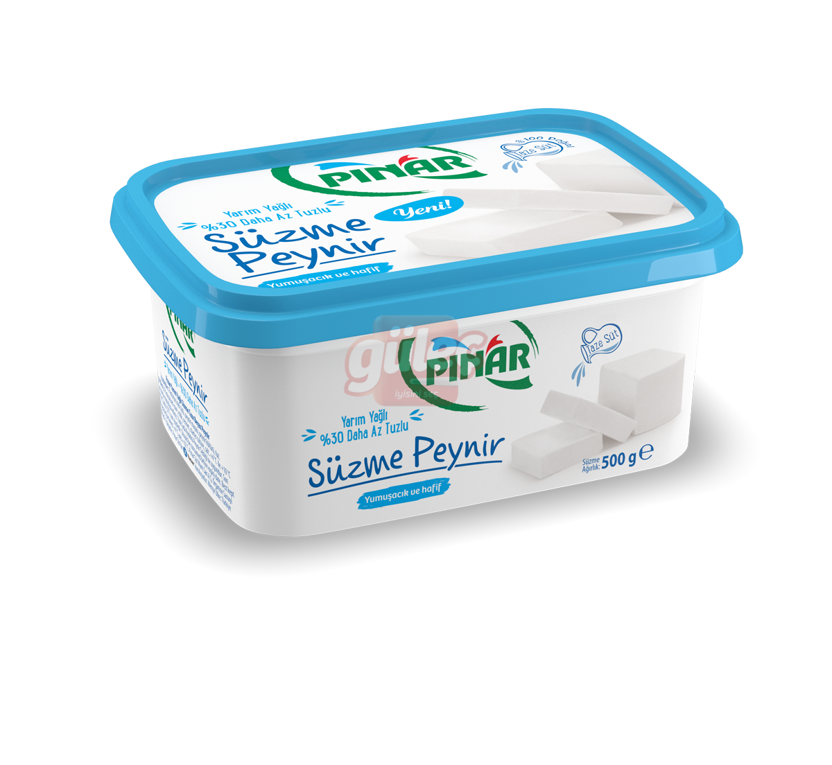 Pınar Az Yağlı Az Tuzlu Süzme Peynir 500 G