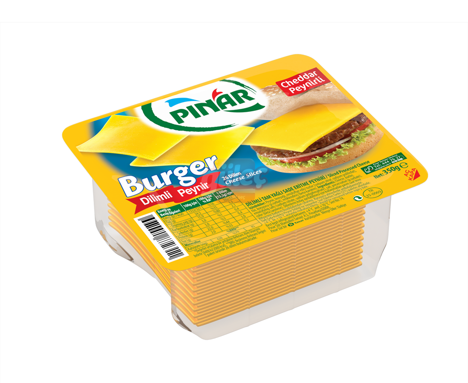 Pınar Burger Dilimli Peynir 350 G