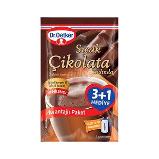 Dr. Oetker Sıcak Çikolata Tadında 4x25 G