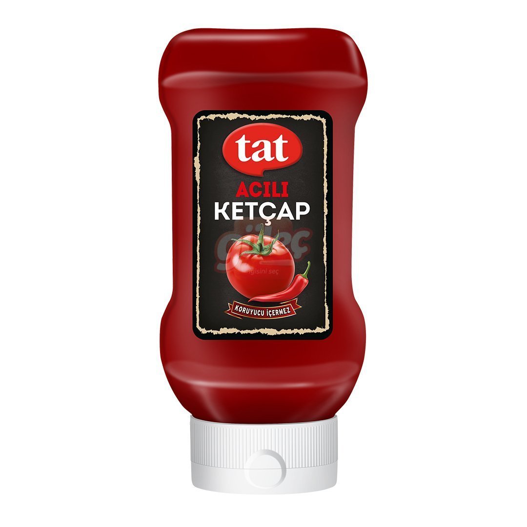 Tat Acılı Ketçap 390 G