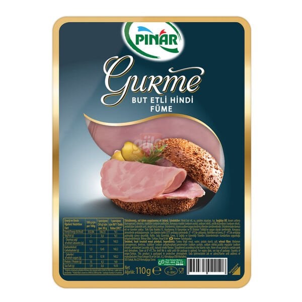 Pınar Gurme But Etli Hindi Füme 110 G