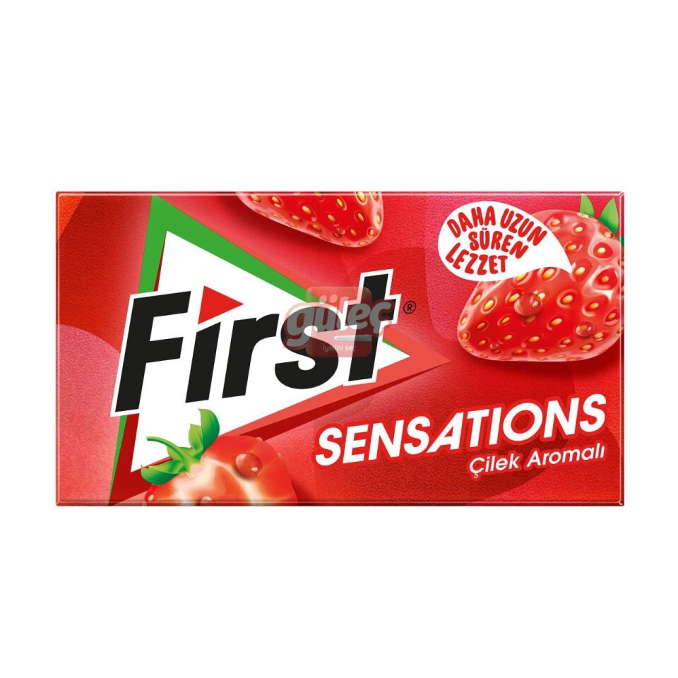 First Sensations Çilek Aromalı Sakız 27 G