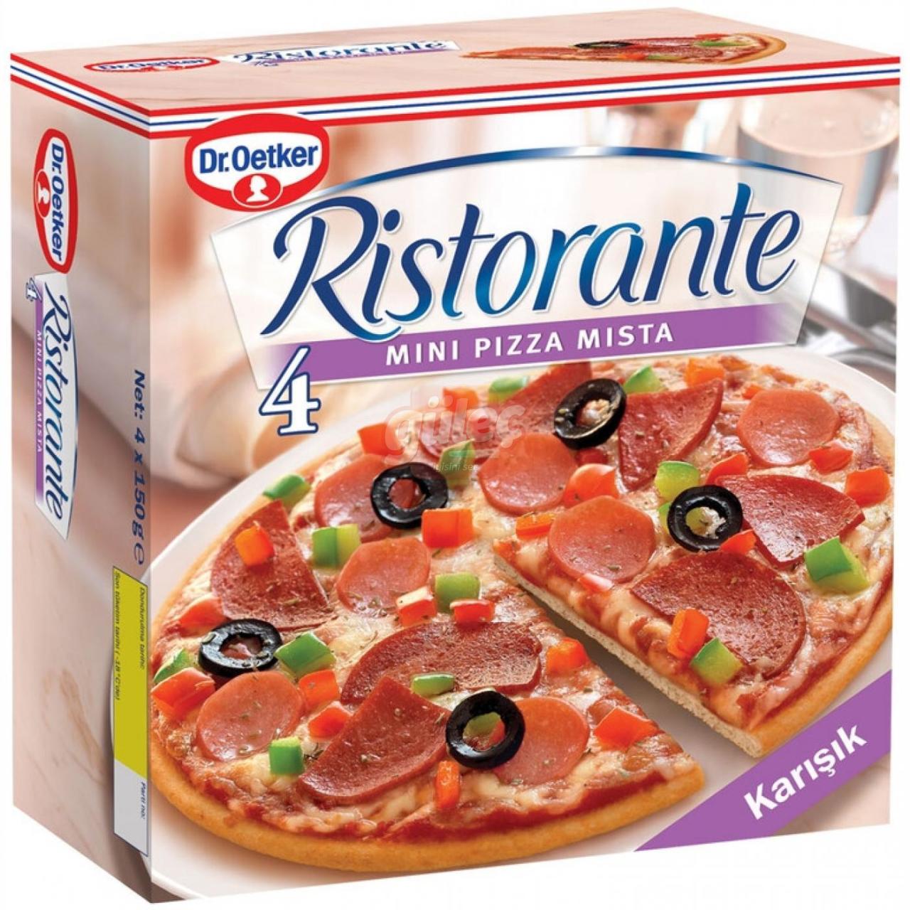 Dr. Oetker Mini Mista Karışık Pizza 4x150 G